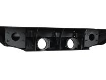 Jeep JK Front Bumper 07-18 Wrangler JK Rubicon and Unlimited Steel Black Textured Powdercoat Manowar Series Fishbone Offroad