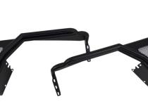 Jeep TJ Tube Fenders Front 3 Inch Flare 97-06 Wrangler TJ Steel Black Textured Powdercoat Fishbone Offroad