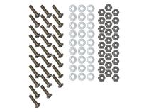 Jeep TJ Hood Louver 97-02 Jeep Wrangler Black Fishbone Offroad