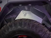 Jeep JL Inner Fenders For 18-Current Wrangler JL Rear Pair Aluminum Raw Fishbone Offroad