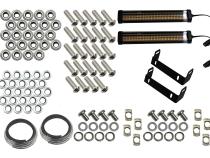 18-Current Jeep Wrangler JL, JLU and 20-Current Jeep JT Gladiator Aluminum Elite Front Fenders Fishbone Offroad