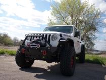 18-Current Jeep Wrangler JL, JLU and 20-Current Jeep JT Gladiator Aluminum Elite Front Fenders Fishbone Offroad