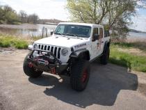 18-Current Jeep Wrangler JL, JLU and 20-Current Jeep JT Gladiator Aluminum Elite Front Fenders Fishbone Offroad