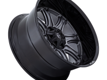 Aluminum Wheels 22X10 Darkstar FC853AB 6 On 114.3/6 On 139.7 Matte Gunmetal Gray/Black Lip 78.1 Bore -18 Offset Fuel Off Road Wheels