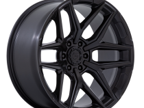 Aluminum Wheels 17X9 Flux 6 FC854MX 6 On 139.7 Blackout 106.1 Bore 1 Offset Fuel Off Road Wheels