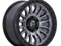 Aluminum Wheels 17X9 Rincon SBL FC857AB 6 On 139.7 Matte Gunmetal Gray Matte Black Lip 106.1 Bore 25 Offset Fuel Off Road Wheels