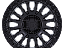 Aluminum Wheels 18X9 Rincon SBL FC857MB 5 On 127 Matte Black/Gloss Black Lip 71.5 Bore -12 Offset Fuel Off Road Wheels