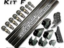 Easy 3 Link Kit F for Artec Trusses No Tubing Outside Frame Dodge Front Driver Rear Passenger Artec Industries