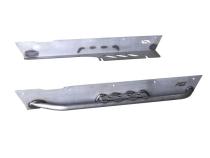 Jeep YJ Rocker Guards For Competition Corners W/Step 87-95 Wrangler YJ Bare Steel Motobilt