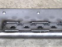 Jeep YJ Rocker Guards For Competition Corners W/Step 87-95 Wrangler YJ Bare Steel Motobilt