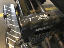 Jeep JK Front Bumper W/Stinger 07-18 Wrangler JK Hatchet Series Bare Steel Motobilt