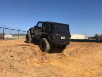 Jeep JK Rear Bumper 07-18 Wrangler JK Crusher Series Bare Steel Motobilt
