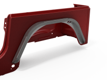 Jeep TJ Fenders Rear Double Arch 2 Inch Flare Pair Motobilt