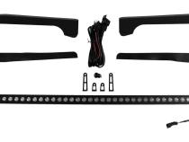 50 inch LED Light Bar With Hood Bracket Kit for 2007-2018 Jeep JK Wrangler RT Off Road