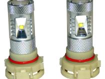 PSX24W Fog Lamp Bulb Kit for Select 10-18 Jeep JK, WK, KL, MK Set of 2 RT Off Road