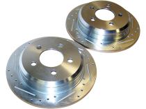 Disc Brake Rotor 1997-1998 ZG (Europe) Grand Cherokee High Performance Cross Drilled And Slotted RT Off Road