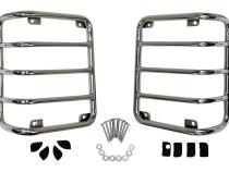 Tail Light Guard 2007-2018 JK Wrangler Stainless Steel RT Off Road