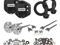 Stage 4 Jeep JK Re-Gear Kit W/Covers Fr &amp;amp; Rr Axles Dana 44 5.13 Ratio JK Rubicon D44 Stage 4 Gear Kit Package 5.13 Ratio F&amp;amp;R Covers &amp;amp; 4340 F&amp;amp;R Axle Kits Yukon Gear