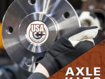 Rear Axle Kit Fits Dana D44 Diff 30 Spline 32 Inch Long USA Standard