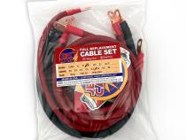 2007-2018 Jeep Wrangler JK Battery Cable Kit 3.8 Liter 2 Gauge Battery Cable Big7Kits