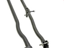 Currectlync Tie Rod 07-18 Wrangler JK Bolt-On 1 1/2 Inch Diameter Tube Construction Forged Tie Rod Ends Includes Jam Nuts And Adjusters RockJock 4x4