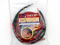 1991-1995 Jeep Wrangler YJ Battery Cable Kit 2.5 Liter 2 Gauge Battery Cable w/Black Red/Spyder Wrap Big7Kits