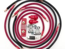 1993-1998 Jeep Grand Cherokee Battery Cable Kit ZJ 5.2-5.9 Liter 4 Gauge Battery Cable w/Black Red/Spyder Wrap Big7Kits