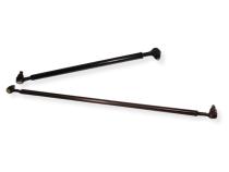 Rugged Ridge 18050.54 heavy duty tie rod and 18050.56 heavy duty drag link narrow track for 1972-1981 Jeep CJ5 and CJ7 Dana 30